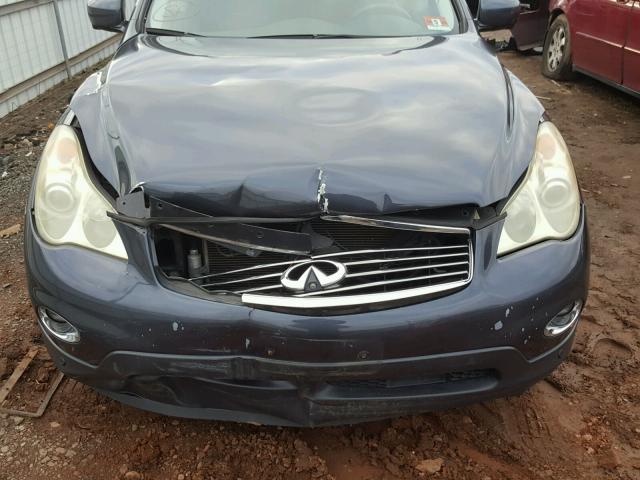 JNKAJ09F88M360063 - 2008 INFINITI EX35 BASE CHARCOAL photo 7
