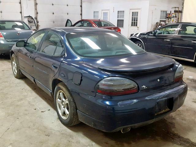 1G2WP52K83F106039 - 2003 PONTIAC GRAND PRIX Көк фото 3