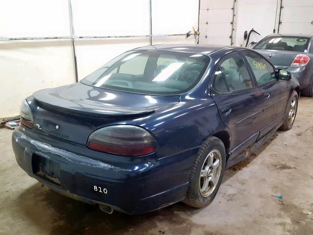 1G2WP52K83F106039 - 2003 PONTIAC GRAND PRIX Көк фото 4