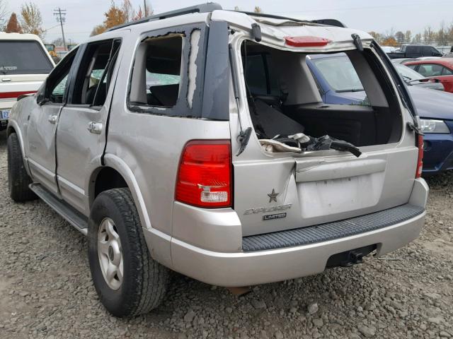 1FMZU75K22ZC72851 - 2002 FORD EXPLORER L SILVER photo 3