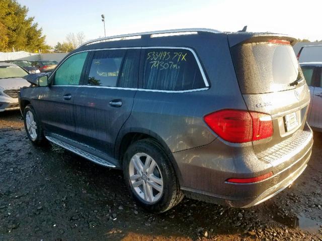 4JGDF2EE1FA548121 - 2015 MERCEDES-BENZ GL 350 BLU BLACK photo 3