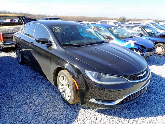 1C3CCCAB5GN160687 - 2016 CHRYSLER 200 LIMITE BLACK photo 1