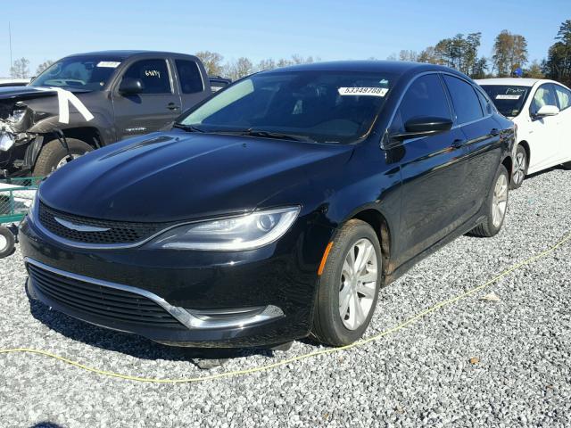 1C3CCCAB5GN160687 - 2016 CHRYSLER 200 LIMITE BLACK photo 2