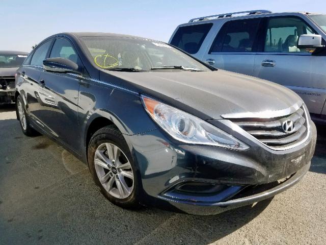 5NPEB4AC9CH314558 - 2012 HYUNDAI SONATA GLS CHARCOAL photo 1