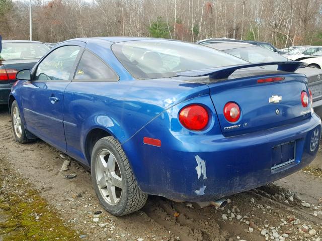 1G1AL15F467615951 - 2006 CHEVROLET COBALT LT BLUE photo 3