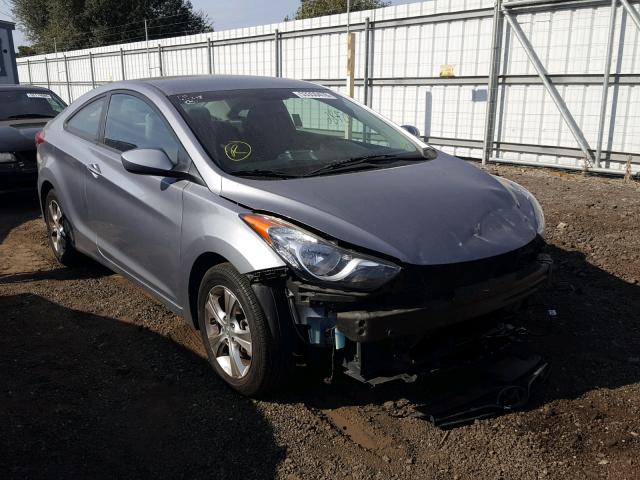 KMHDH6AE3DU012953 - 2013 HYUNDAI ELANTRA CO GRAY photo 1