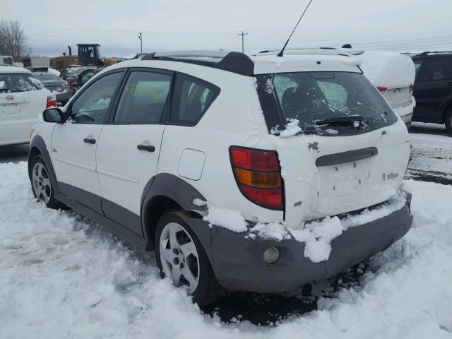 5Y2SM65866Z400521 - 2006 PONTIAC VIBE WHITE photo 3