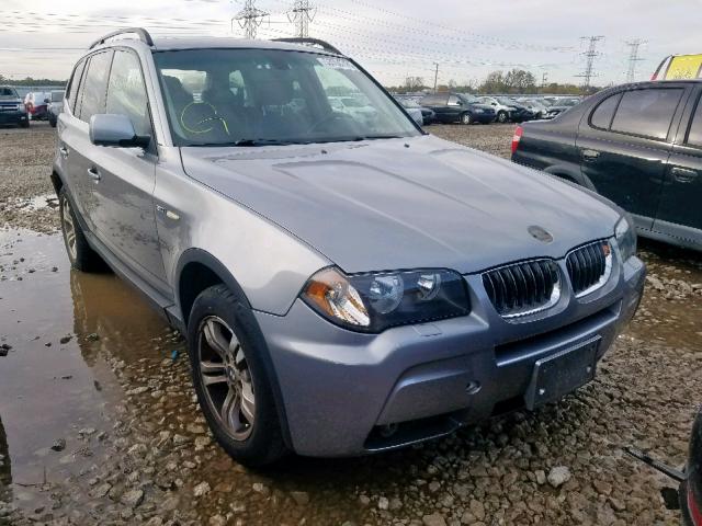 WBXPA93456WG88975 - 2006 BMW X3 3.0I GRAY photo 1