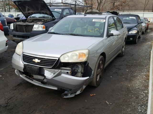 1G1ZU53866F154303 - 2006 CHEVROLET MALIBU LTZ SILVER photo 2