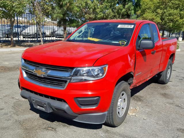 1GCHSBEA7J1319787 - 2018 CHEVROLET COLORADO RED photo 2