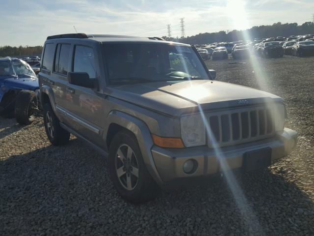 1J8HG48K36C325883 - 2006 JEEP COMMANDER TAN photo 1