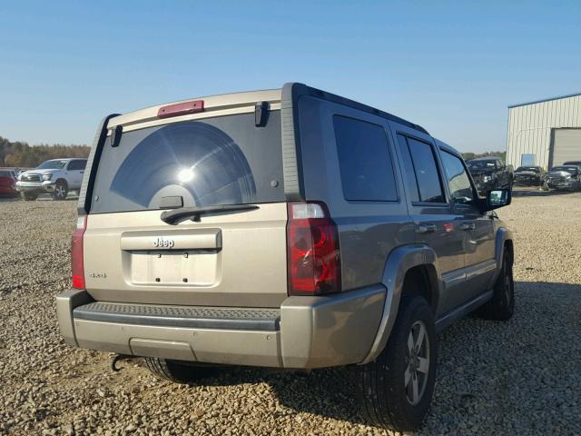 1J8HG48K36C325883 - 2006 JEEP COMMANDER TAN photo 4