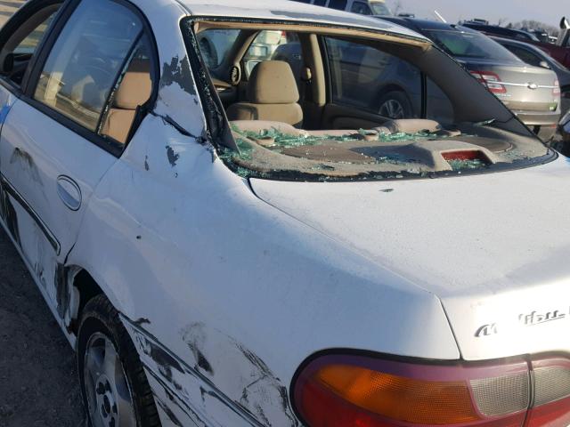 1G1NE52J93M606008 - 2003 CHEVROLET MALIBU LS WHITE photo 10