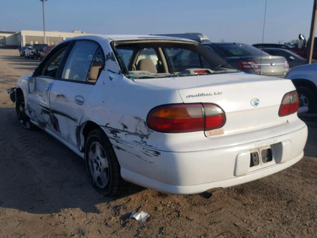 1G1NE52J93M606008 - 2003 CHEVROLET MALIBU LS WHITE photo 3
