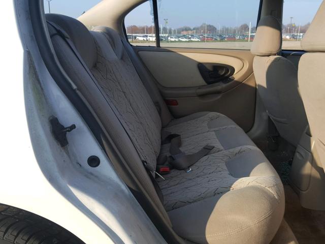 1G1NE52J93M606008 - 2003 CHEVROLET MALIBU LS WHITE photo 6