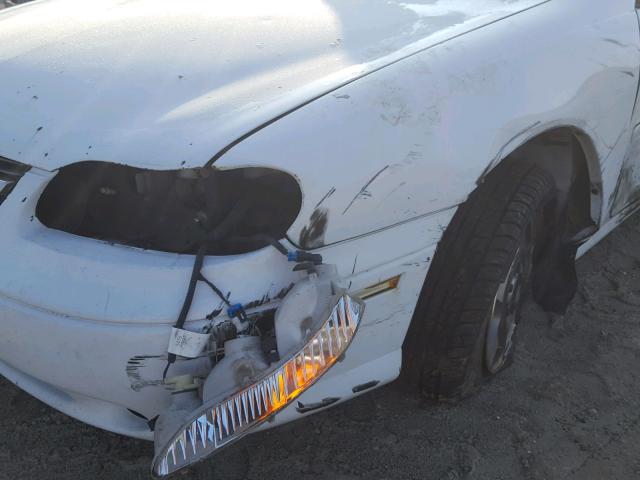 1G1NE52J93M606008 - 2003 CHEVROLET MALIBU LS WHITE photo 9
