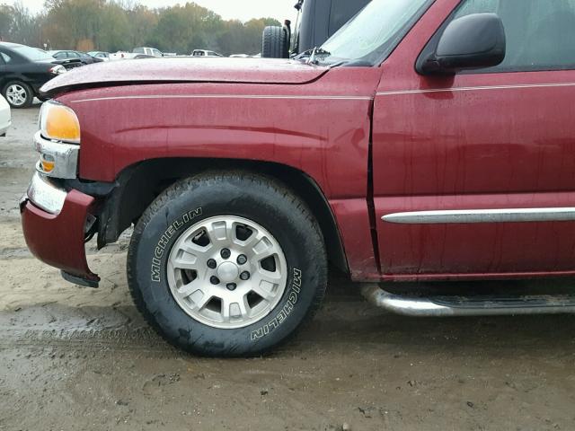 1GTEC19Z17Z138995 - 2007 GMC NEW SIERRA MAROON photo 9