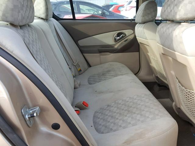 1G1ZT52834F111586 - 2004 CHEVROLET MALIBU LS 棕色 照片 6