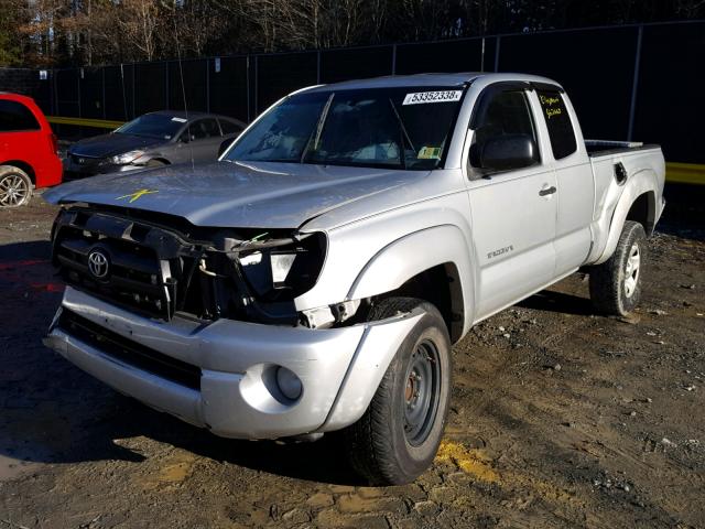 5TETU62N66Z160017 - 2006 TOYOTA TACOMA PRE SILVER photo 2