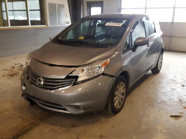 3N1CE2CP7FL366636 - 2015 NISSAN VERSA NOTE SILVER photo 2