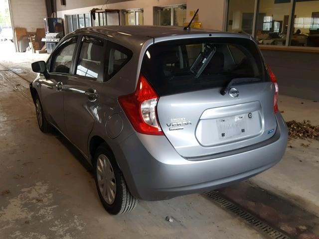 3N1CE2CP7FL366636 - 2015 NISSAN VERSA NOTE SILVER photo 3