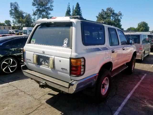 JT3VN29V7R0036786 - 1994 TOYOTA 4RUNNER VN WHITE photo 4