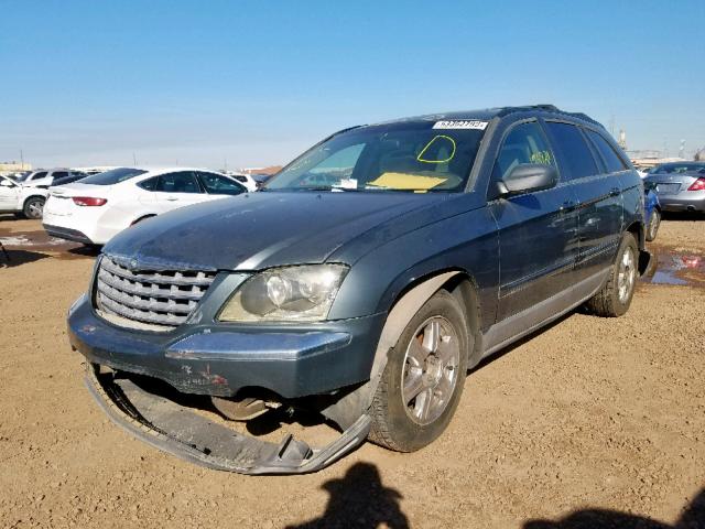 2C8GF68455R276192 - 2005 CHRYSLER PACIFICA T BLUE photo 2