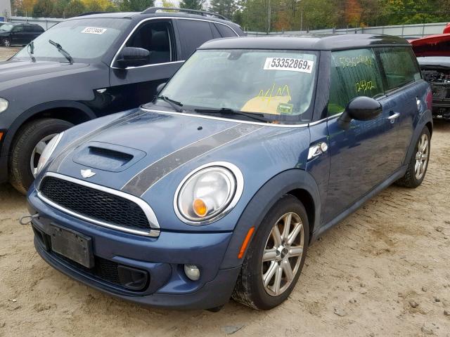 WMWZG3C57BTY30713 - 2011 MINI COOPER S C BLUE photo 2