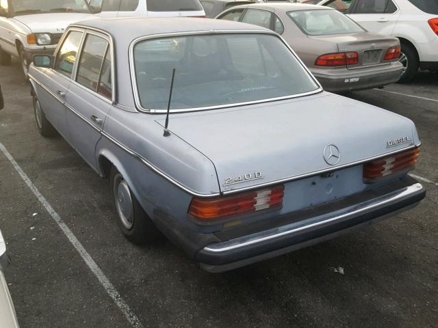 00012312312138305 - 1979 MERCEDES-BENZ 240 D BLUE photo 3