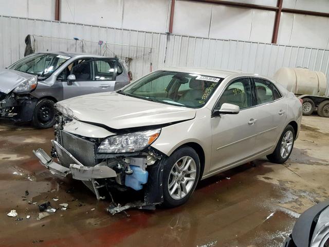 1G11C5SL0FF198741 - 2015 CHEVROLET MALIBU 1LT GOLD photo 2