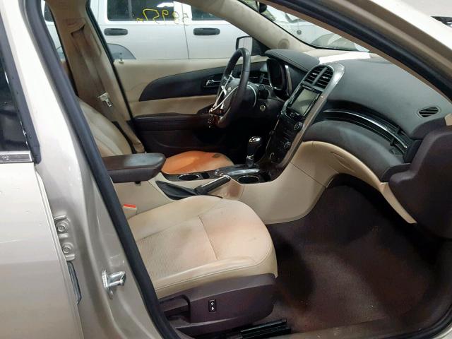 1G11C5SL0FF198741 - 2015 CHEVROLET MALIBU 1LT GOLD photo 5