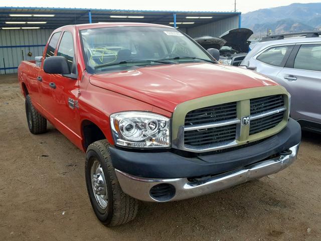 3D7KS28C27G744224 - 2007 DODGE RAM 2500 S Կարմիր լուսանկար 1