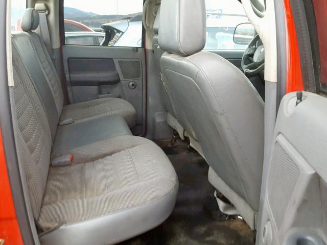 3D7KS28C27G744224 - 2007 DODGE RAM 2500 S Կարմիր լուսանկար 6
