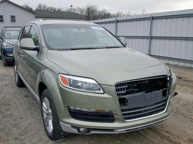 WA1AV74L07D027845 - 2007 AUDI Q7 4.2 QUA GREEN photo 1