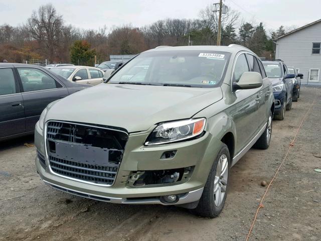 WA1AV74L07D027845 - 2007 AUDI Q7 4.2 QUA GREEN photo 2