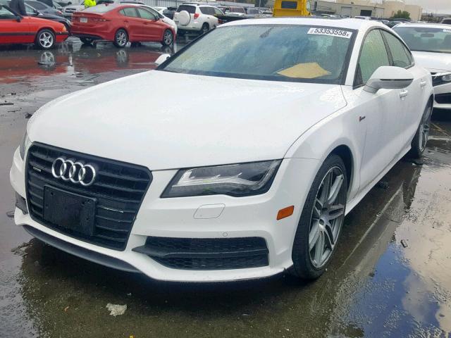 WAU2GAFC2EN069730 - 2014 AUDI A7 PRESTIG WHITE photo 2