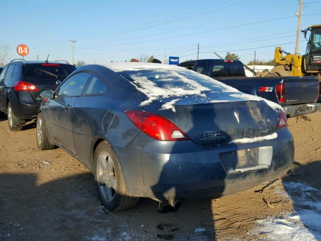 1G2ZH178064145319 - 2006 PONTIAC G6 GT GRAY photo 3