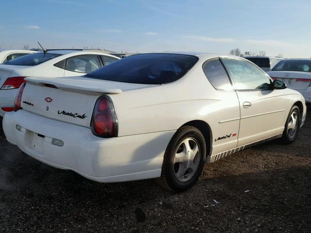 2G1WX12K139419116 - 2003 CHEVROLET MONTE CARL WHITE photo 4