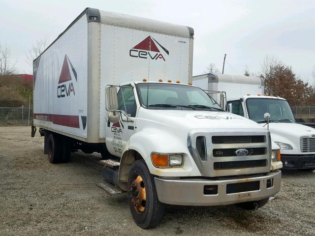 3FRNF65C64V617459 - 2004 FORD F650 SUPER WHITE photo 1