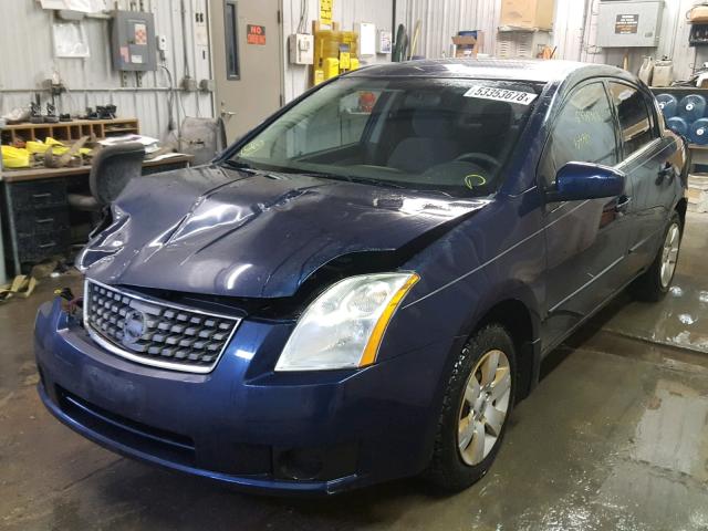 3N1AB61E77L700867 - 2007 NISSAN SENTRA 2.0 BLUE photo 2