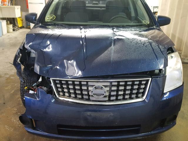 3N1AB61E77L700867 - 2007 NISSAN SENTRA 2.0 BLUE photo 9