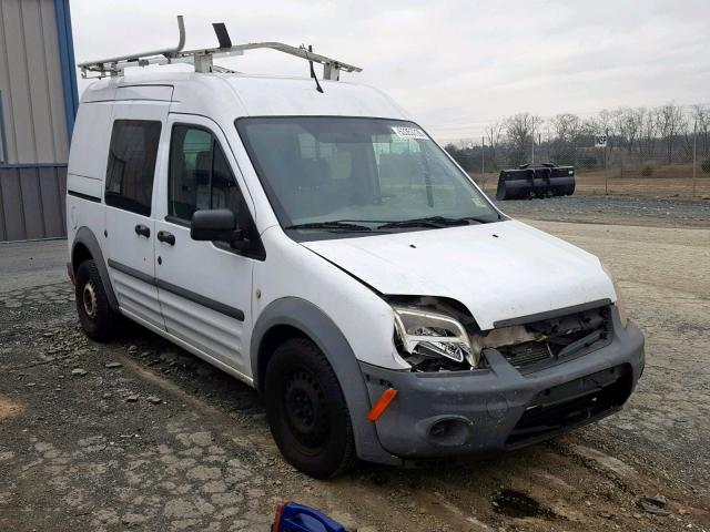 NM0KS9ANXAT004037 - 2010 FORD TRANSIT CO WHITE photo 1