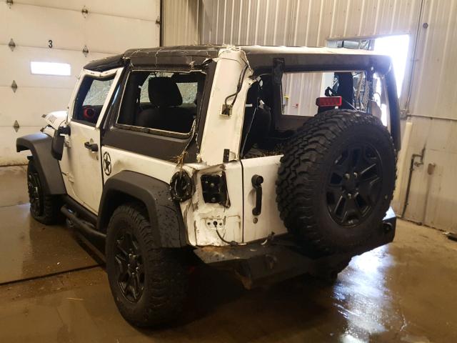 1C4AJWAG1FL747582 - 2015 JEEP WRANGLER S WHITE photo 3