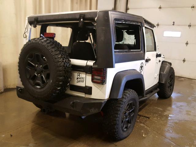 1C4AJWAG1FL747582 - 2015 JEEP WRANGLER S WHITE photo 4