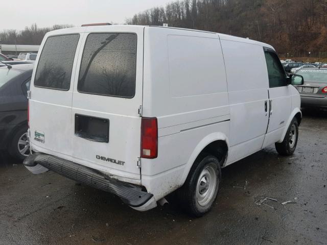 1GCDL19W01B145972 - 2001 CHEVROLET ASTRO WHITE photo 4