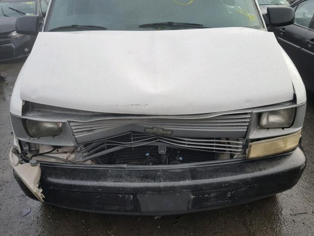 1GCDL19W01B145972 - 2001 CHEVROLET ASTRO WHITE photo 7