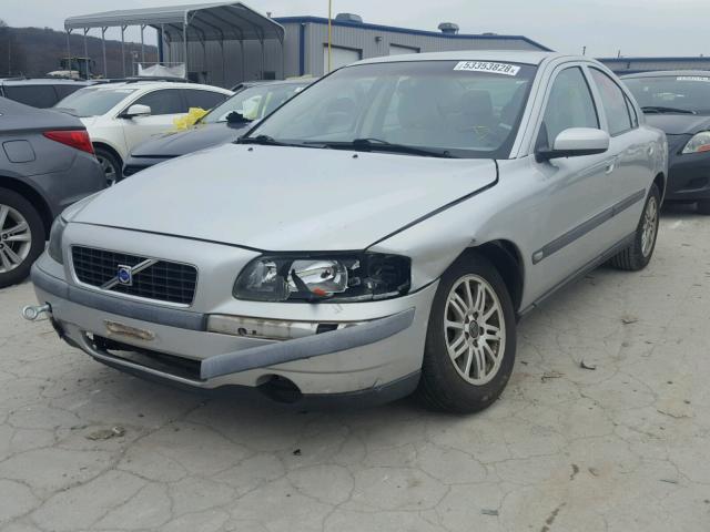 YV1RS61TX42388999 - 2004 VOLVO S60 SILVER photo 2