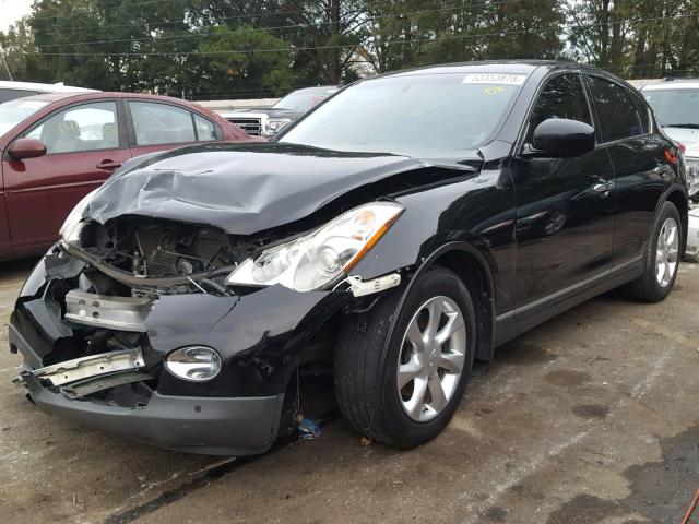 JN1AJ0HP4AM700426 - 2010 INFINITI EX35 BASE BLACK photo 2