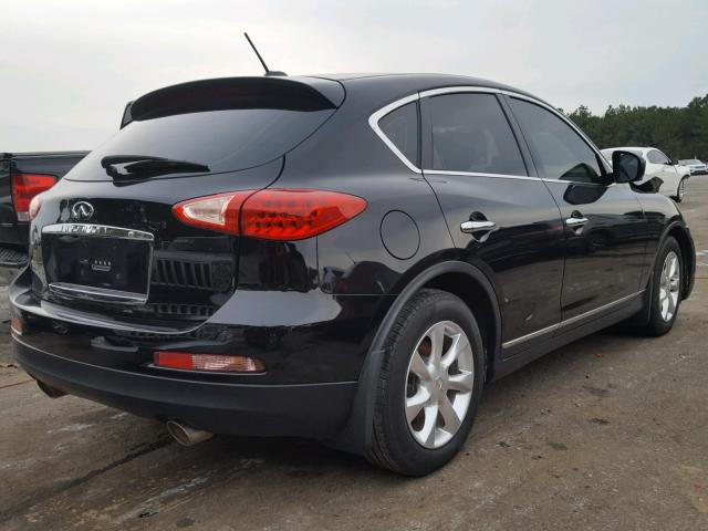 JN1AJ0HP4AM700426 - 2010 INFINITI EX35 BASE BLACK photo 4