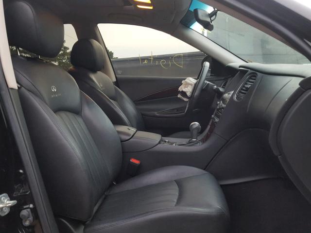 JN1AJ0HP4AM700426 - 2010 INFINITI EX35 BASE BLACK photo 5